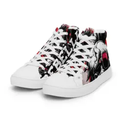 womens-high-top-canvas-shoes-white-left-front-68a6f4b513355.jpg EnrolDesign High-Top Sneaker