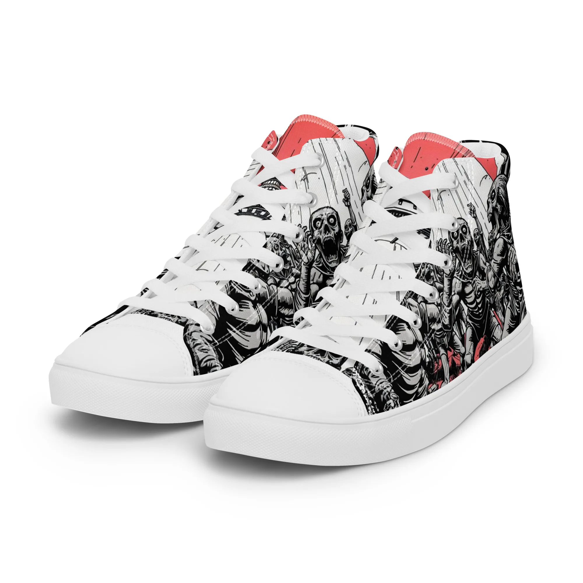They Want Our Brains | Canvas High-Top Sneaker Damen