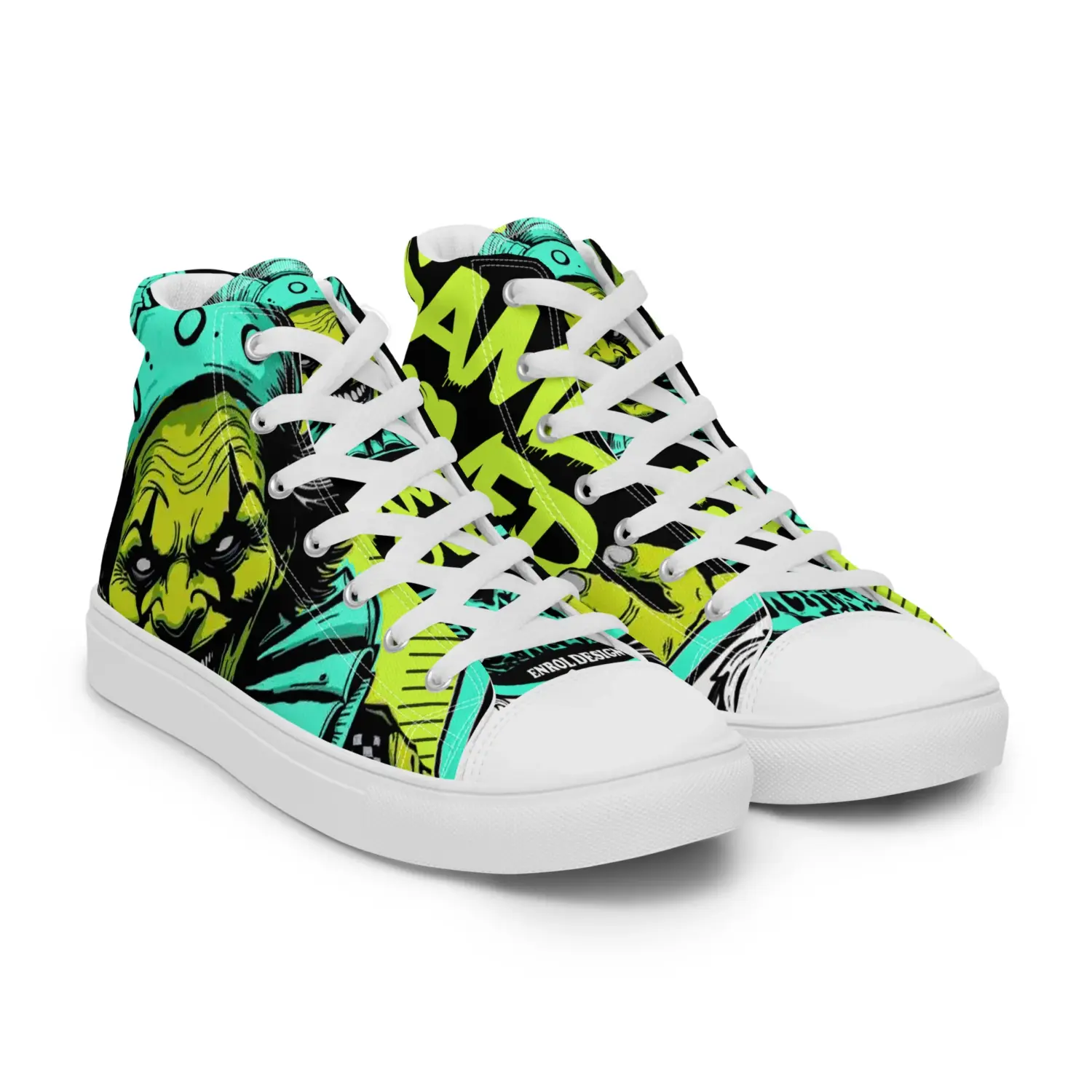 Game Over | Canvas High-Top Sneaker Damen