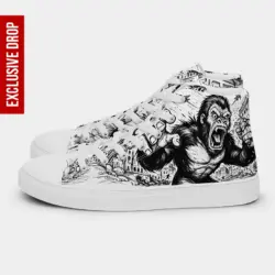 Gorilla_EnrolDesign_Sneaker_01 Gorilla_EnrolDesign_Sneaker_01 weiß Gorilla Design