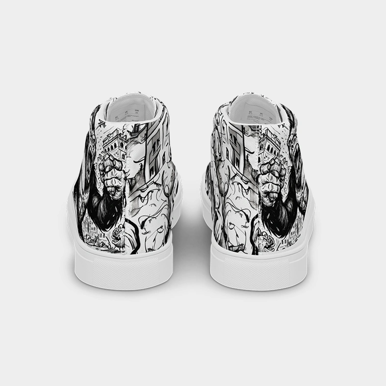 Gorilla | Canvas High-Top Sneaker | Herren