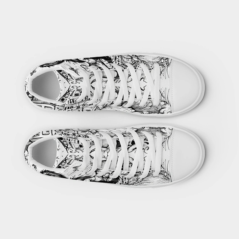 Gorilla | Canvas High-Top Sneaker | Herren