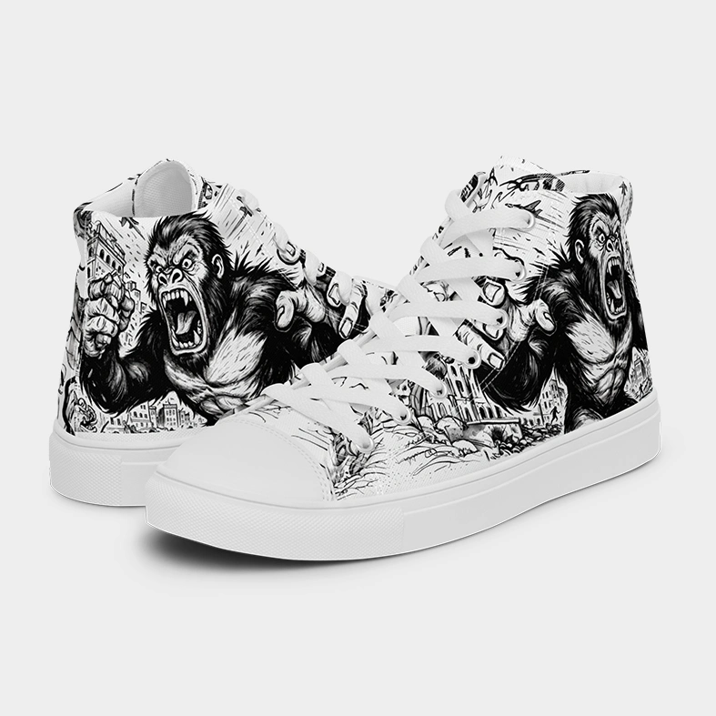Gorilla | Canvas High-Top Sneaker | Herren