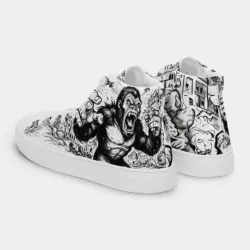 Gorilla_EnrolDesign_Sneaker_06 Gorilla_EnrolDesign_Sneaker_01 weiß Gorilla Design