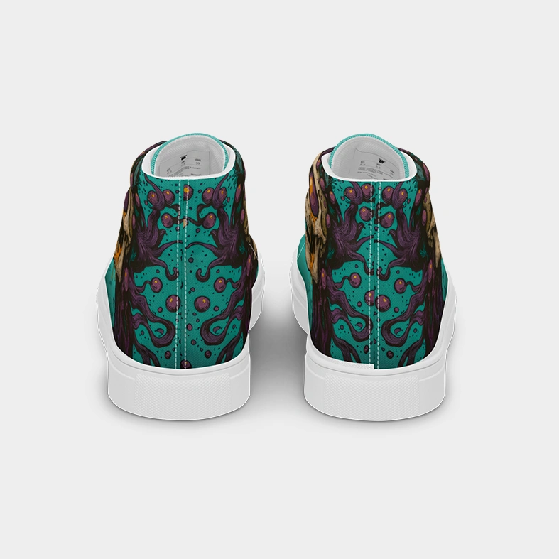 Skull Psychedelic_EnrolDesign_Sneaker_02 Skull Psychedelic_EnrolDesign_Sneaker_01_Sneaker mit Totenkopf