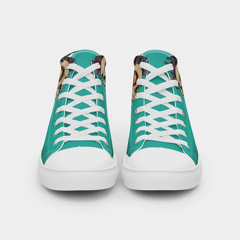 Skull Psychedelic_EnrolDesign_Sneaker_04 Skull Psychedelic_EnrolDesign_Sneaker_01_Sneaker mit Totenkopf