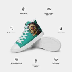 Skull Psychedelic_EnrolDesign_Sneaker_05 Skull Psychedelic_EnrolDesign_Sneaker_01_Sneaker mit Totenkopf