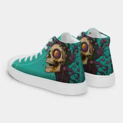 Skull Psychedelic_EnrolDesign_Sneaker_06 Skull Psychedelic_EnrolDesign_Sneaker_01_Sneaker mit Totenkopf