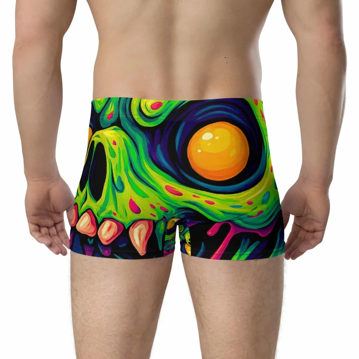 Psychedelic Skull | Herren Boxer-Briefs