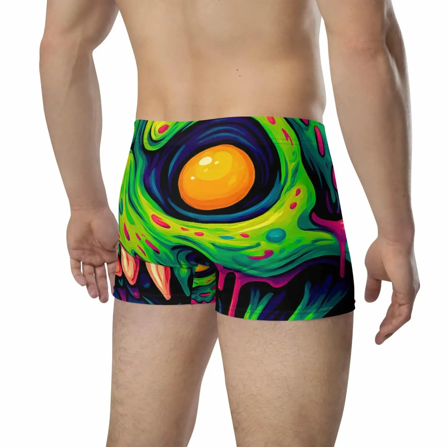 Psychedelic Skull | Herren Boxer-Briefs