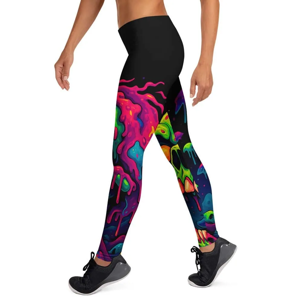 Psychedelic Skull | Damen Leggings