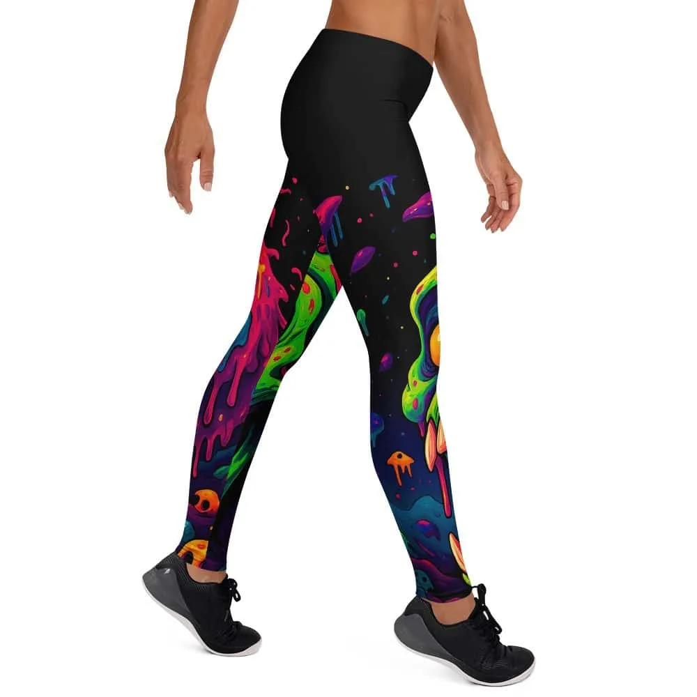 Psychedelic Skull | Damen Leggings