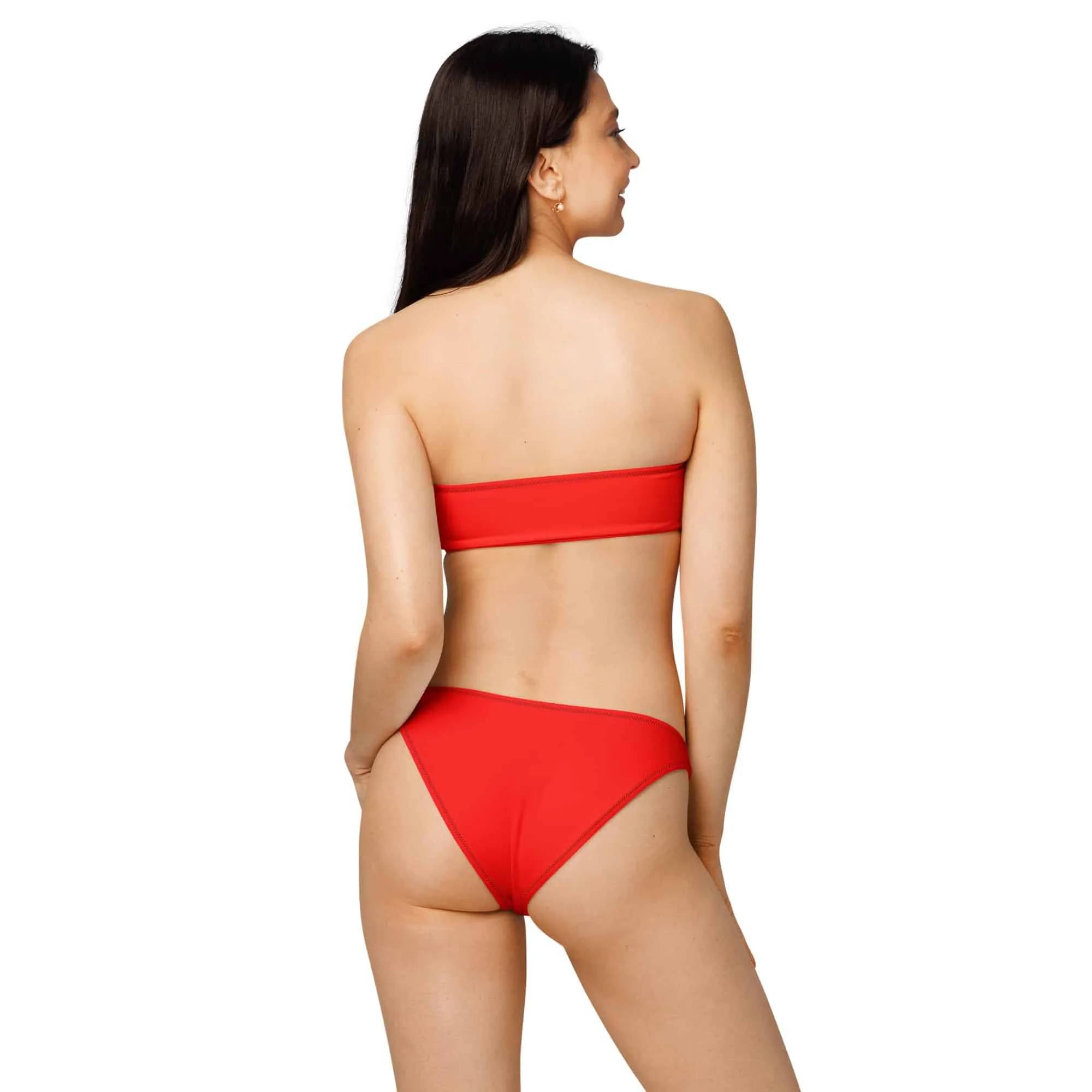 Wolf Red | Bandeau-Bikini