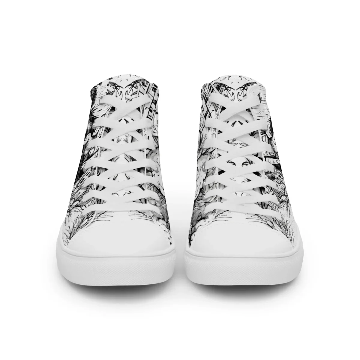 Gorilla | Canvas High-Top Sneaker Herren