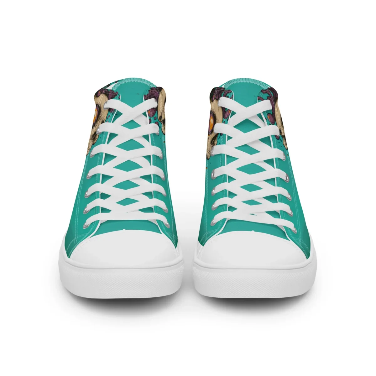 Skull Psychedelic | High-Top Sneaker Herren