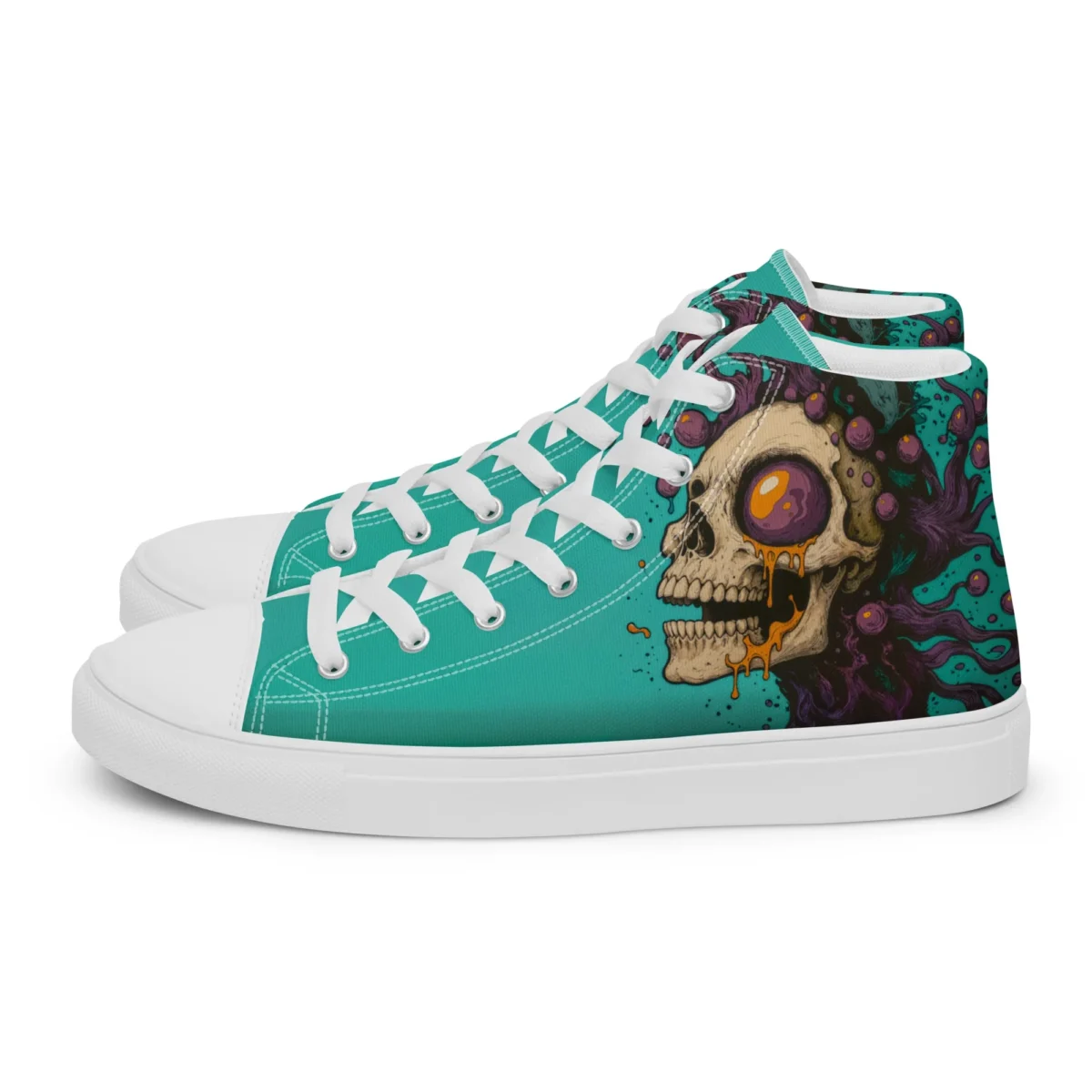 Skull Psychedelic | High-Top Sneaker Herren