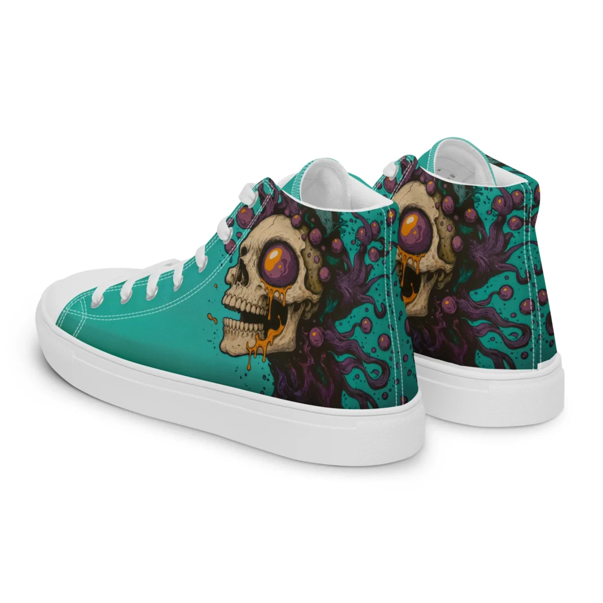 Skull Psychedelic | High-Top Sneaker Herren