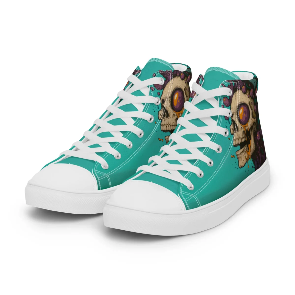 Skull Psychedelic | High-Top Sneaker Herren