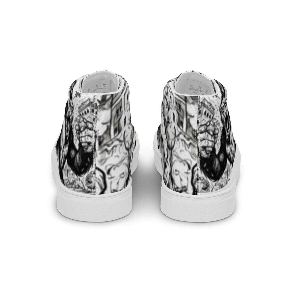 Gorilla | Canvas High-Top Sneaker Damen