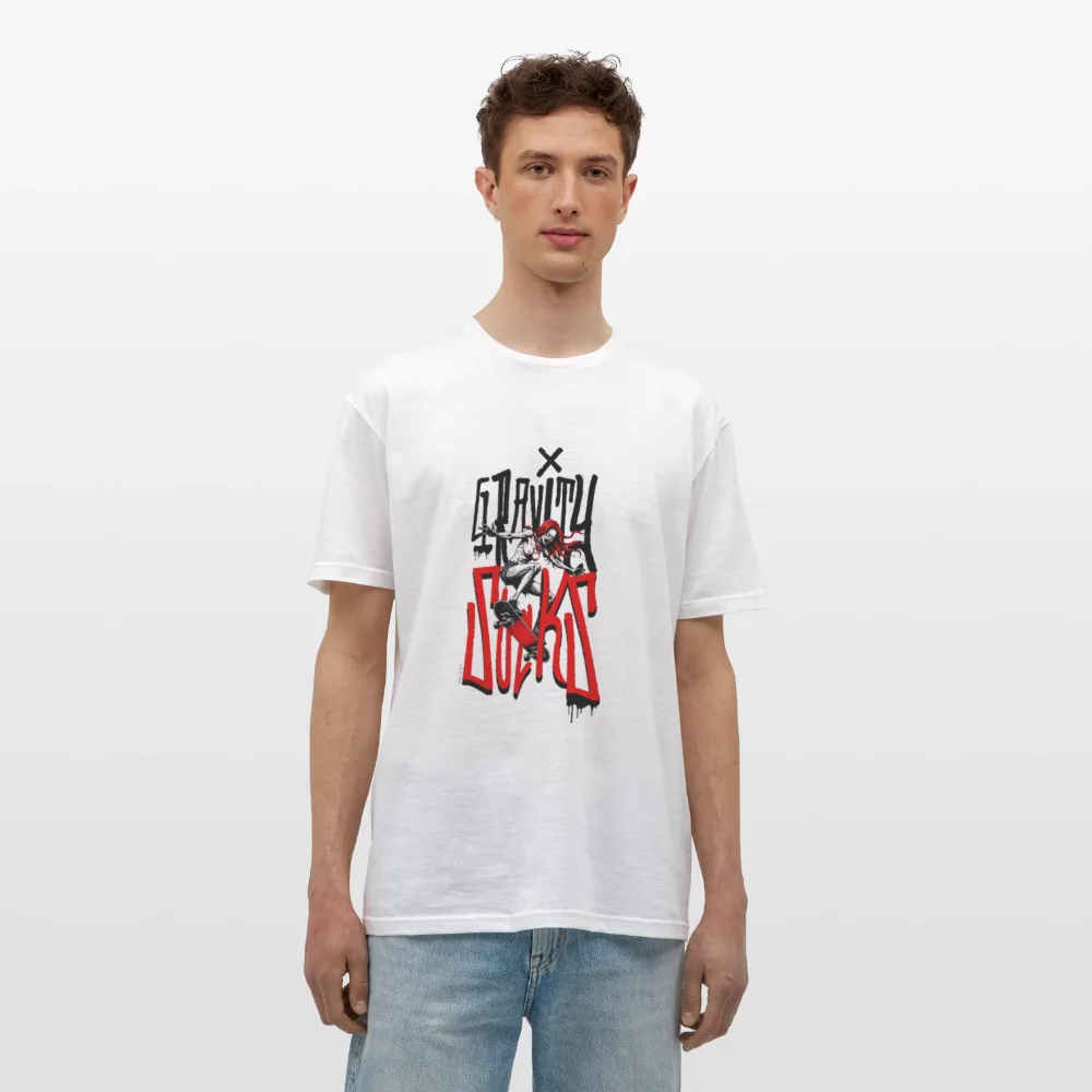 Gravity Sucks | Skater Design | Streetwear von EnrolDesign