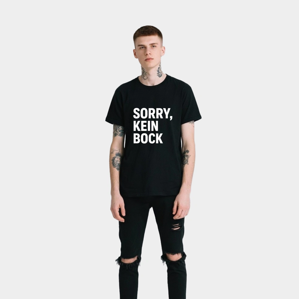 EnrolDesign_Kein Bock_Herren T-Shirt