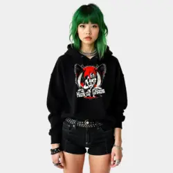 EnrolDesign_Kiss of Chaos_Damen Hoodie EnrolDesign_Kiss of Chaos_Damen Hoodie
