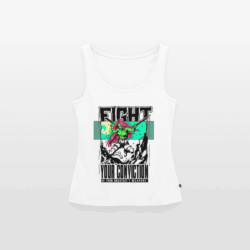 EnrolDesign_Fight_Design_Skater TankTop_Women_white_BIO