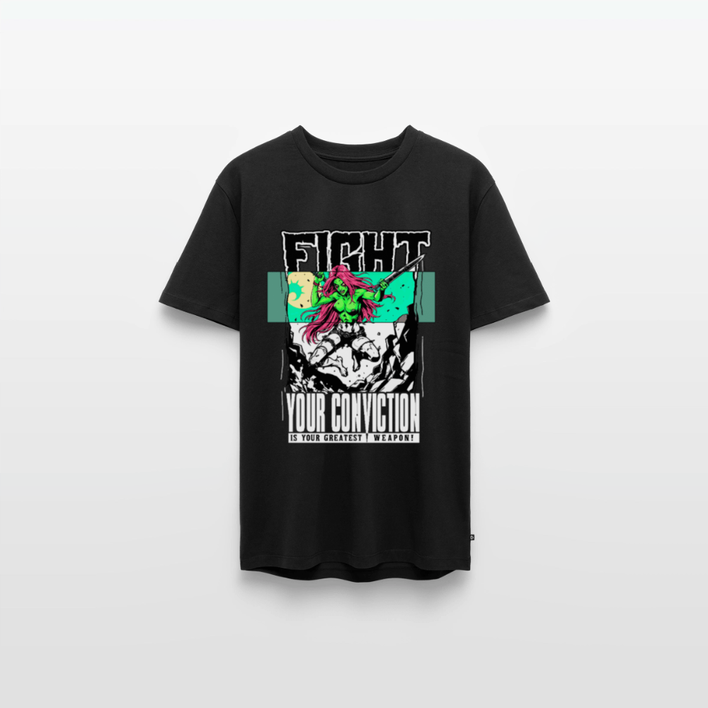 Fight Your Conviction | DARK | Männer BIO T-Shirt