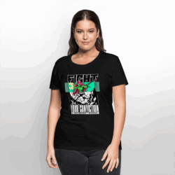 EnrolDesign_Fight_Design_Skater Shirt_Women_white_BIO