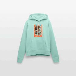 EnrolDesign_Bring Chaos_Design_SkateShirt_BIO Hoodie_Frauen