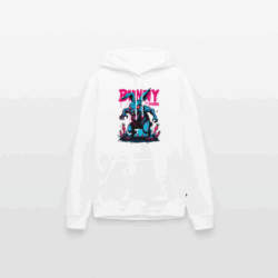 Bunny of Doom Hoodie Damen – Streetwear von EnrolDesign Bunny of Doom Hoodie Damen – Streetwear von EnrolDesign