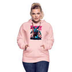 Bunny of Doom Hoodie Damen – Streetwear von EnrolDesign Bunny of Doom Hoodie Damen – Streetwear von EnrolDesign