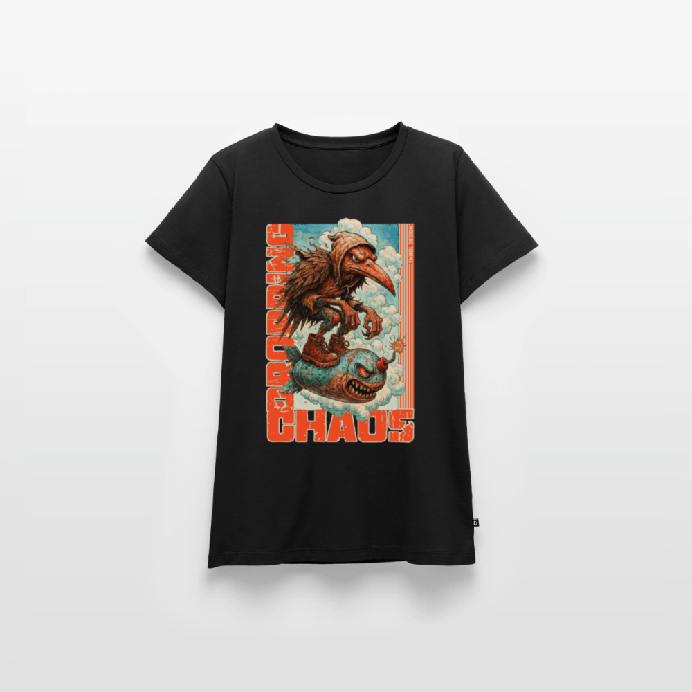 EnrolDesign_Bring Chaos_Design_SkateShirt_BIO Shirt_Frauen EnrolDesign_Bring Chaos_Design_SkateShirt_BIO Shirt_Frauen