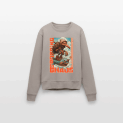 EnrolDesign_Bring Chaos_Design_SkateShirt_BIO Pullover_Frauen EnrolDesign_Bring Chaos_Design_SkateShirt_BIO Pullover_Frauen
