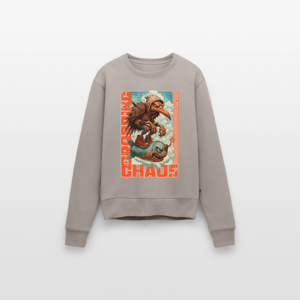 EnrolDesign_Bring Chaos_Design_SkateShirt_BIO Pullover_Frauen EnrolDesign_Bring Chaos_Design_SkateShirt_BIO Pullover_Frauen
