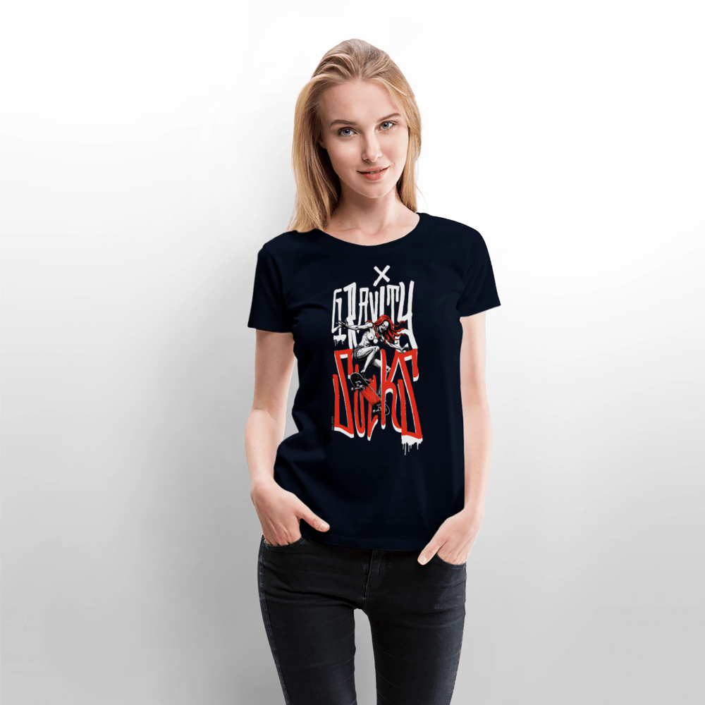 Gravity Sucks | Skater Shirt | Frauen Bio-T-Shirt