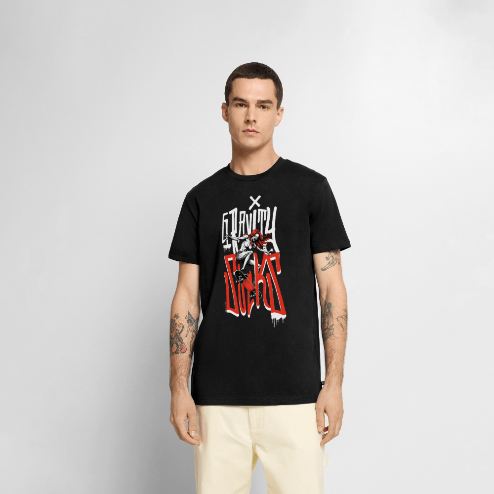 Gravity Sucks | Skater Shirt | Männer Bio-T-Shirt
