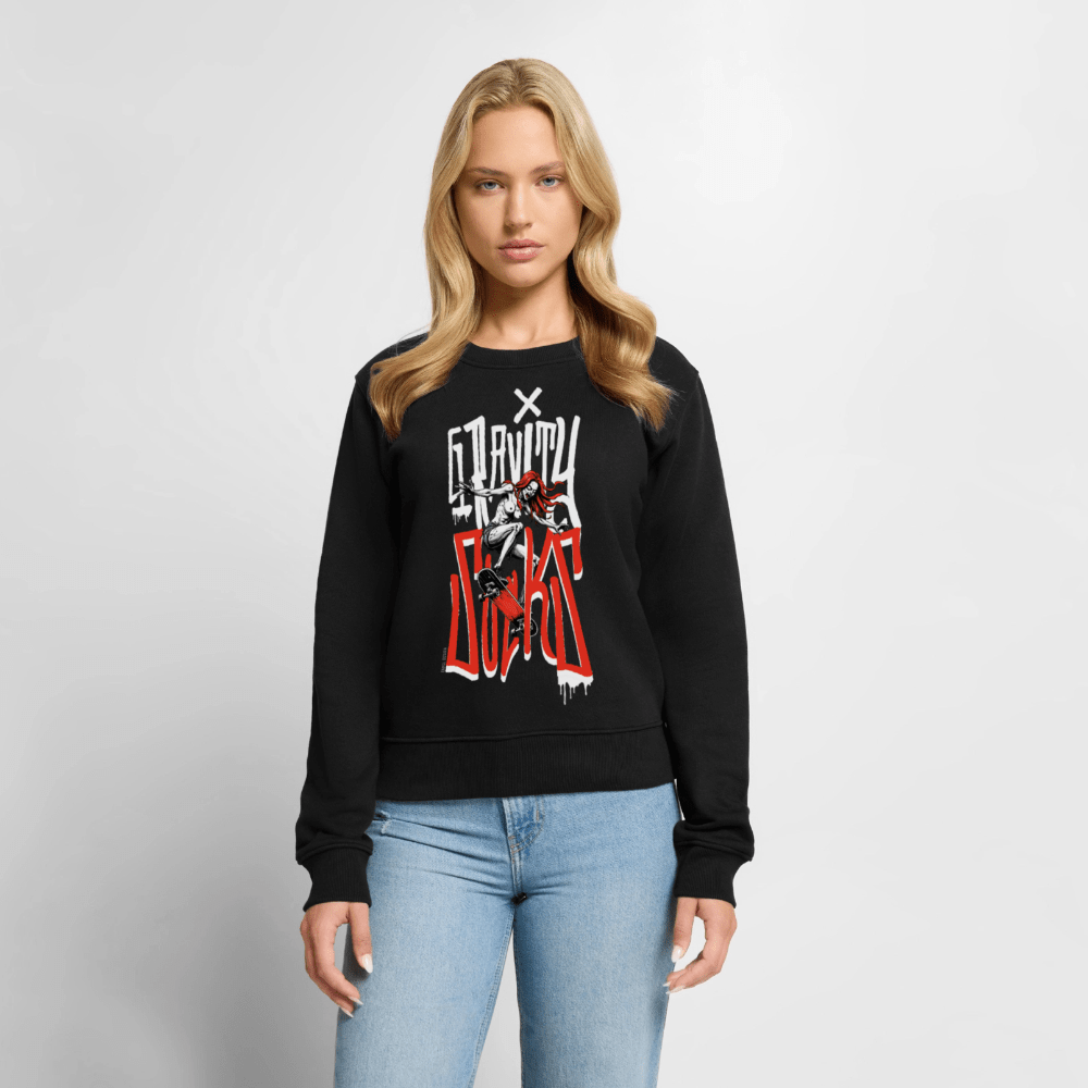 Gravity Sucks | Skater Pullover | Frauen BIO Pullover