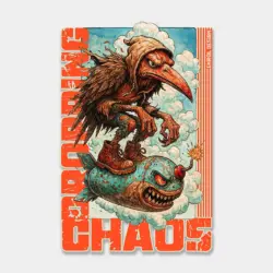 EnrolDesign_EnrolDesign_Bring Chaos_Design_SkateShirt_BIO Shirt_HerrenBring Chaos_Design EnrolDesign_Bring Chaos_Design