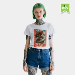 EnrolDesign_Bring Chaos_Design_SkateShirt_BIO Shirt_Frauen EnrolDesign_Bring Chaos_Design_SkateShirt_BIO Shirt_Frauen
