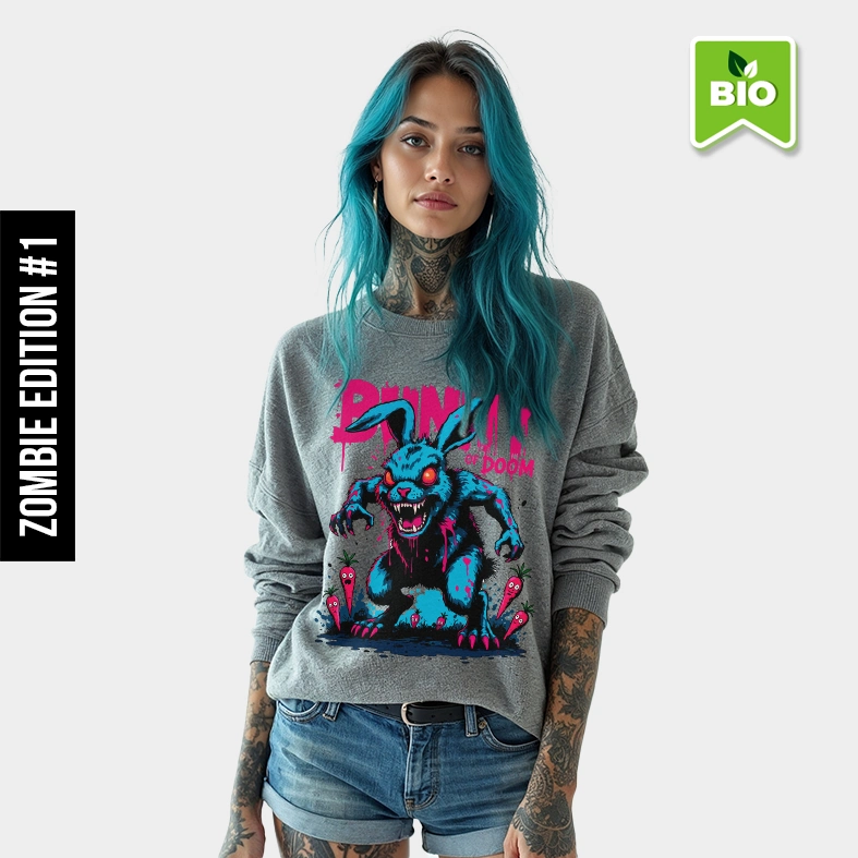 Bunny of Doom | Frauen BIO Pullover