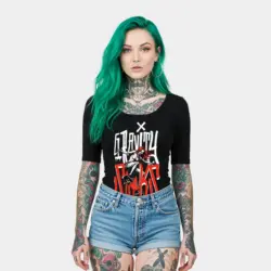 EnrolDesign_Gravity_Design_Skater Slim FitShirt_Damen_BIO