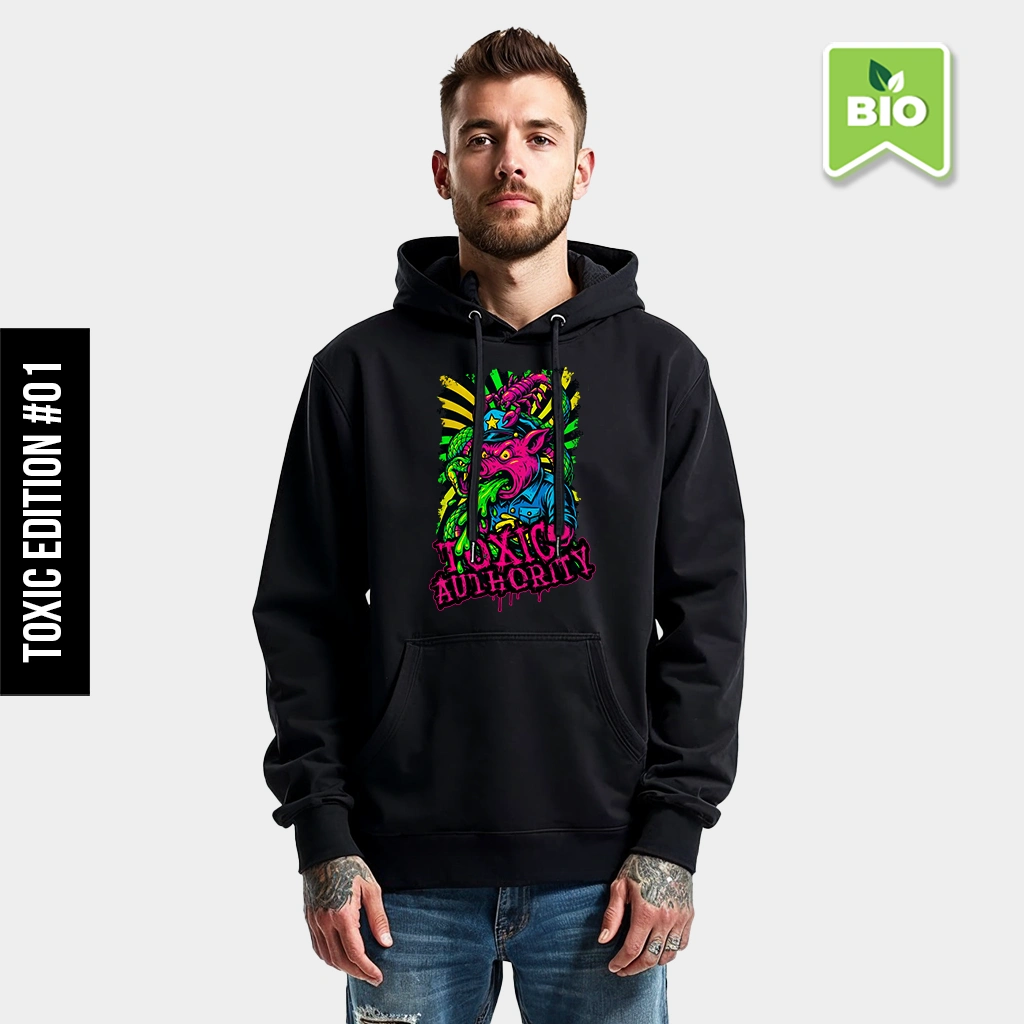 Toxic Authority | Herren BIO Hoodie