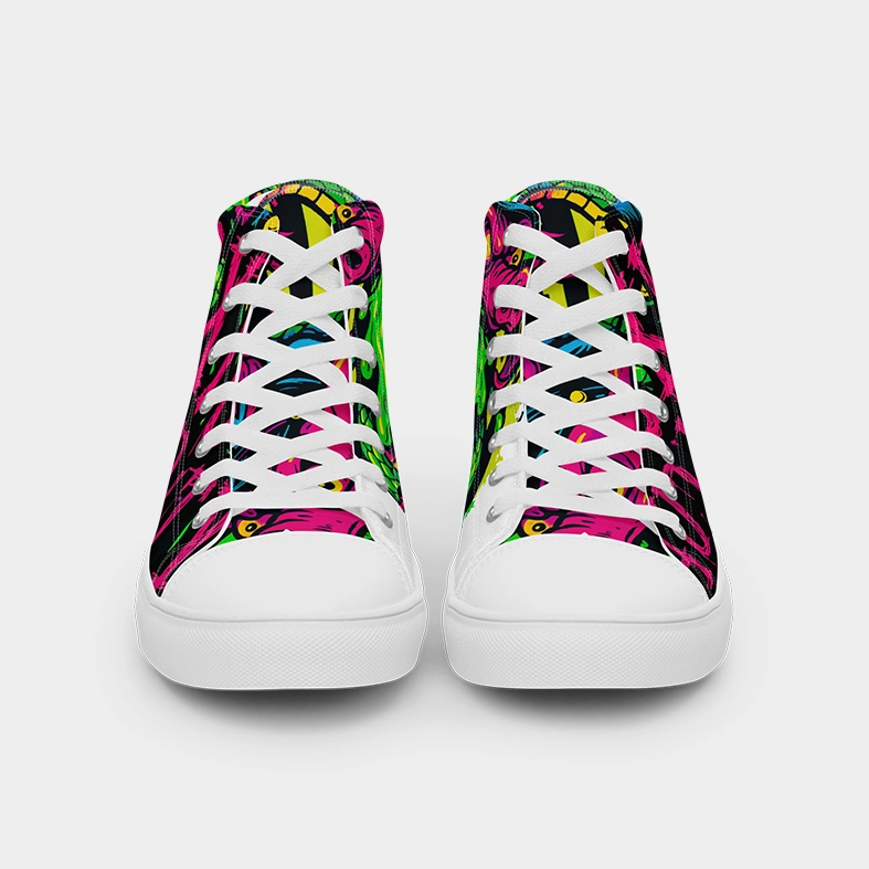 Toxic Authority | Canvas High-Top Sneaker | Herren