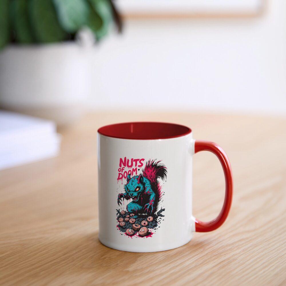 Nuts of Doom | Tasse |zweifarbig