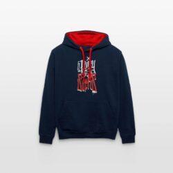 EnrolDesign Hoodie Berlin Mann Hoodie Dark Skater Hoodie Gravity