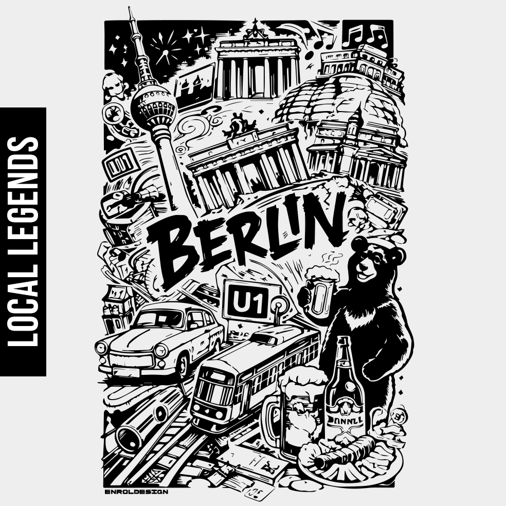 Berlin | Männer | BIO Hoodie