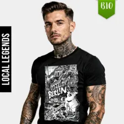 EnrolDesign - Shirt Berlin - Mann Shirt - Black - EnrolShop - Shirt Design EnrolDesign - Shirt Berlin - Mann Shirt - Black - EnrolShop - Shirt Design