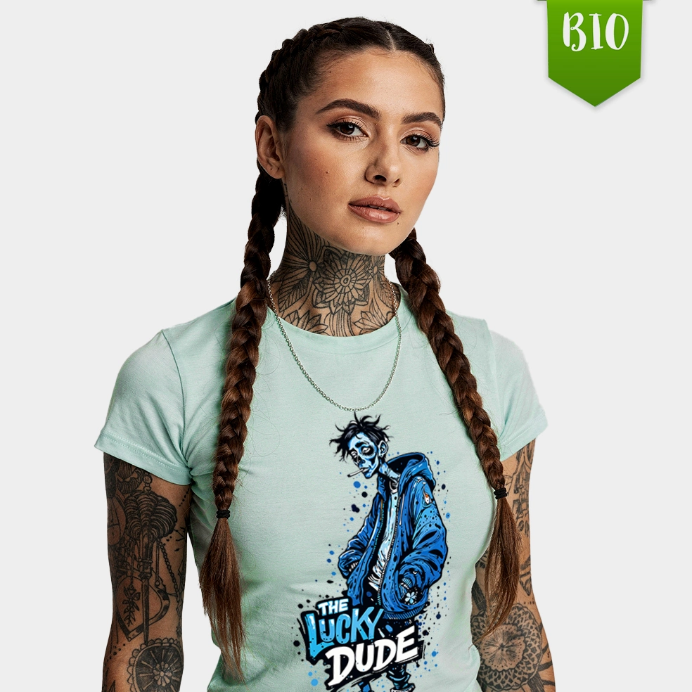 Lucky Dude | Frauen Premium T-Shirt