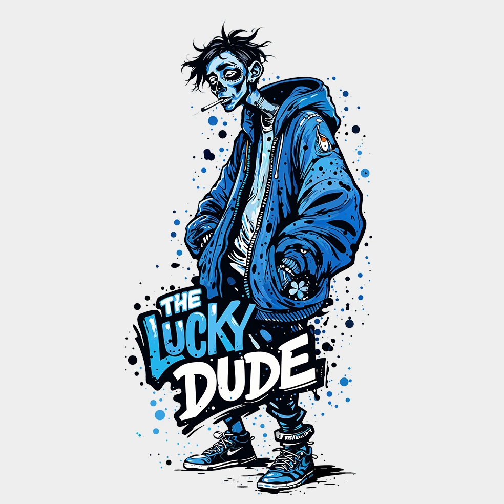 Lucky Dude | Frauen Premium T-Shirt